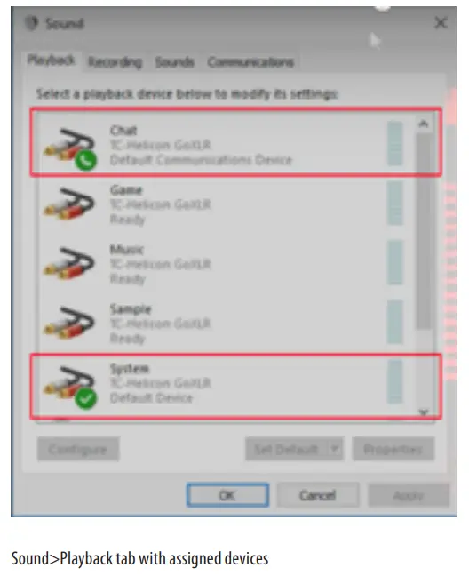 TC HELICON GO XLR Revolutionary Online Broadcaster Platform with 4-Channel Mixer - Fig 29