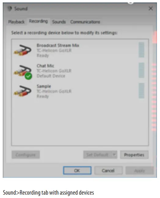 TC HELICON GO XLR Revolutionary Online Broadcaster Platform with 4-Channel Mixer - Fig 30