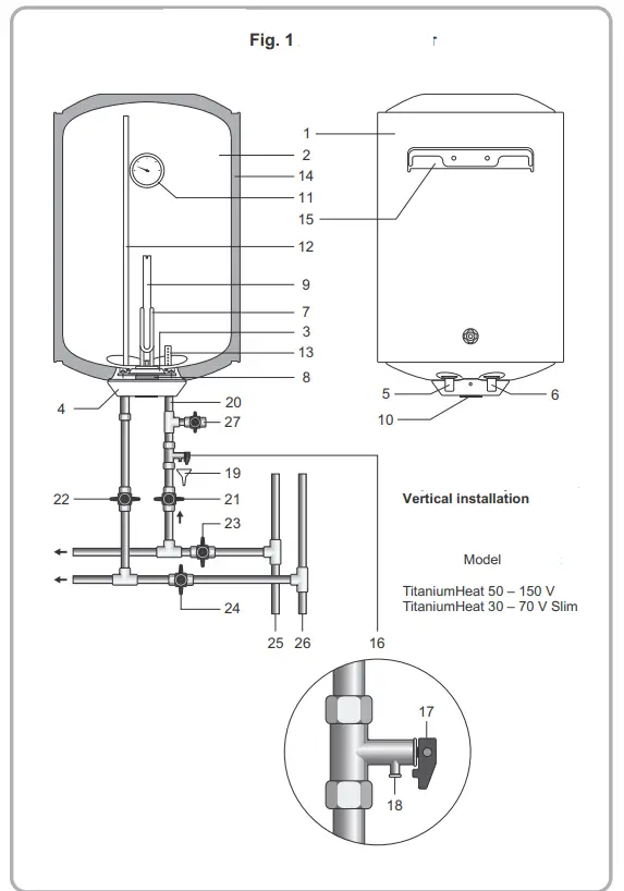 thermex 95345 TitaniumHeat Electric Storage Water Heater fig 4