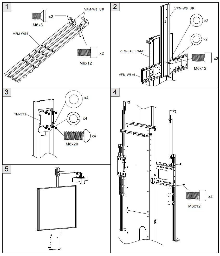 VISION VFM-F40 Floodstand - fig
