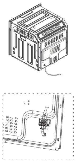 LEGEND CHEF ES606MB 24 Inch Built-in Electric Ovens Instruction Manual - Electrical connection