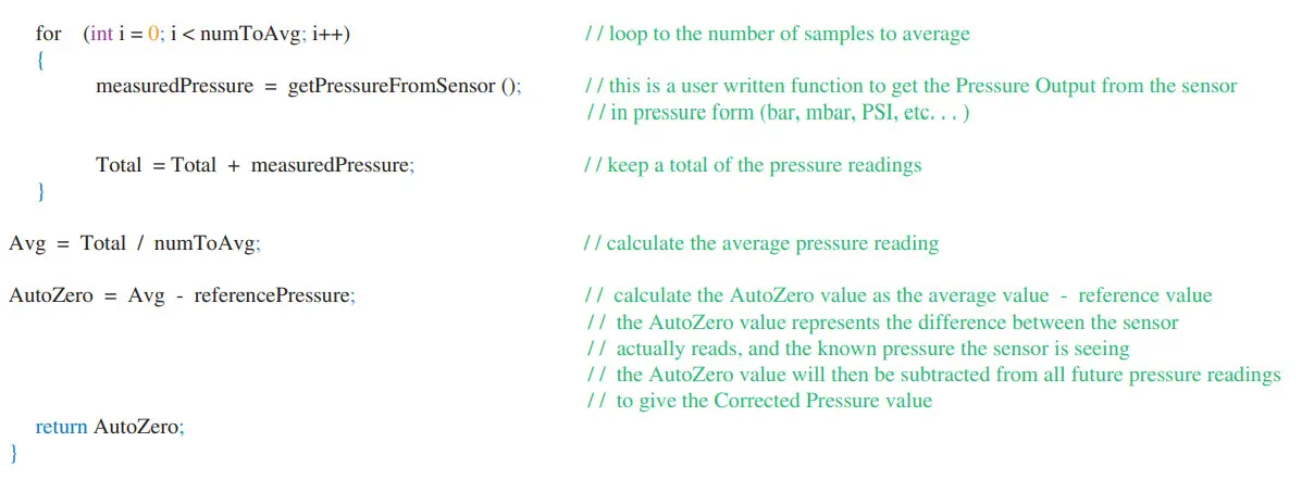 Honeywell Auto-Zero Calibration Technique - for Auto-Zero1
