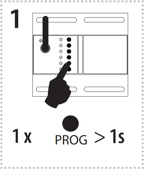 inELS RFDEL-76M - Function sunset 3