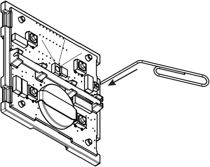 inELS RFDEL-76M - Indication, manual control 2