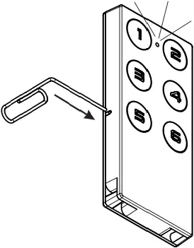 inELS RFDEL-76M - Indication, manual control 3