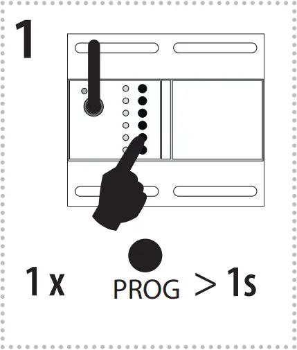 inELS RFDEL-76M - Light scene function 2 - 3