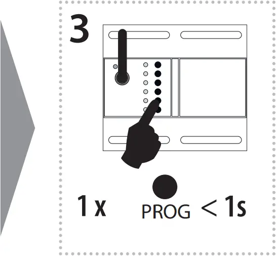 inELS RFDEL-76M - Light scene function 2 - 5