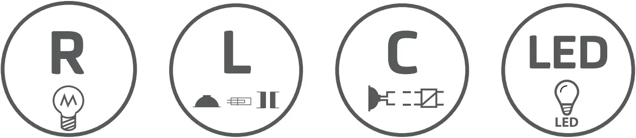 inELS RFDEL-76M Universal Dimmer 6 Channels