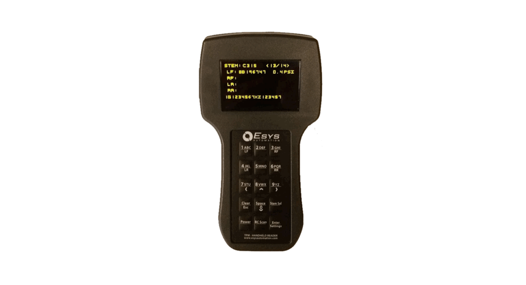 Jr Automation Tpm-hh-700-00 Esys Tpm Handheld Reader User Manual Jr Automation Tpm-hh-700-00 Esys Tpm Handheld Reader User Manual