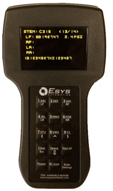 JR AUTOMATION TPM-HH-700-00 Esys TPM Handheld Reader