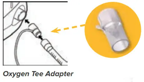 APRIA Sleep Therapy for ResMed AirSense - Oxygen Tee Adapter