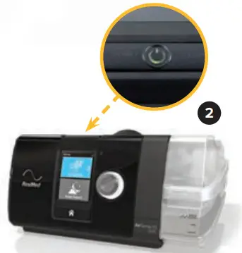 APRIA Sleep Therapy for ResMed AirSense - frame and lift it