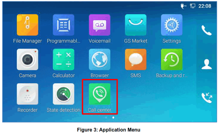 GRANDSTREAM GXV3470 BroadWorks Call Center Configuration - fig1