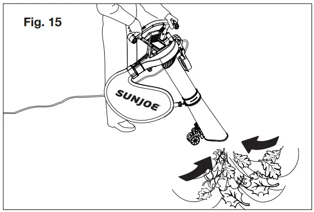 Vacuum + Mulcher Mode