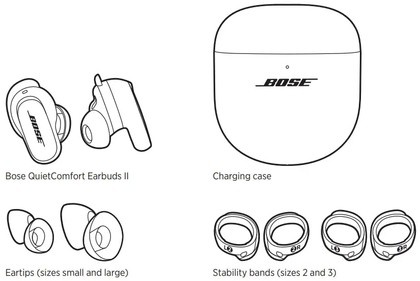 BOSE QuietComfort Earbuds II - Figure 1
