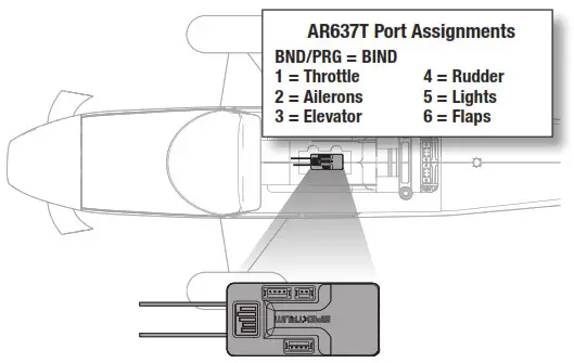 HORIZON E-flite Turbo Timber Evolution 1.5m - Clamp the Spring Assemblies Together 2