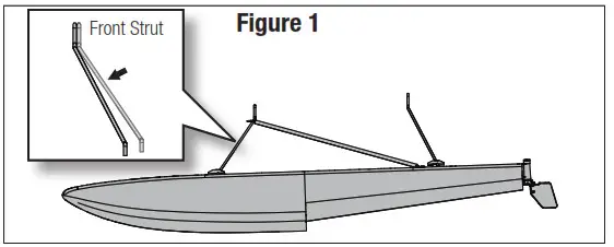 HORIZON E-flite Turbo Timber Evolution 1.5m - Float Installation (Optional)