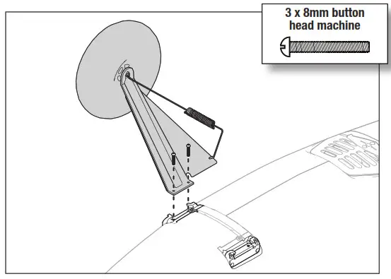 HORIZON E-flite Turbo Timber Evolution 1.5m - Mount the Spring Assemblies to the Fuselage2