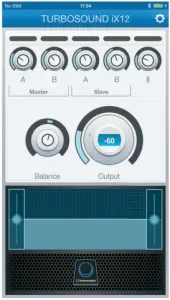 iXSeries - Bluetooth Control - Main Page (2 speakers linked)