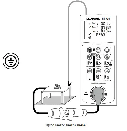 BENNING ST 725 Digital Portable Device Safety Tester - Fig5