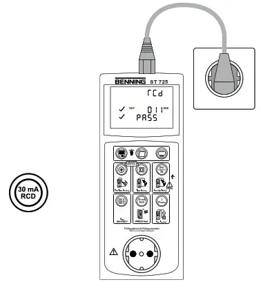 BENNING ST 725 Digital Portable Device Safety Tester - Fig7