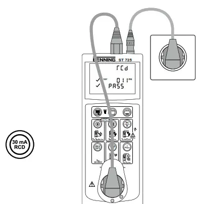 BENNING ST 725 Digital Portable Device Safety Tester - Fig8