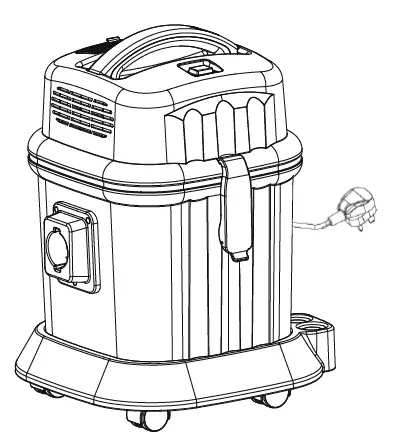 Electrolux Wet and Dry Vacuum Cleaner Flexio Power Clean Z823 11