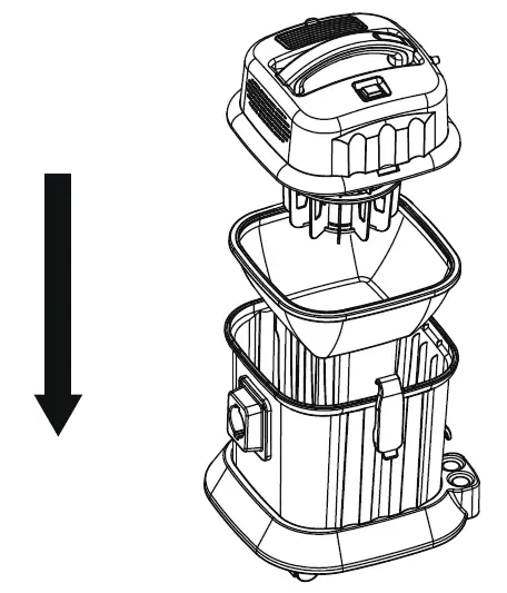 Electrolux Wet and Dry Vacuum Cleaner Flexio Power Clean Z823 14