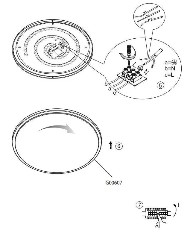 Paul Neuhaus 14366 LED Ceiling Light Instruction Manual - How to use