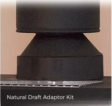 Natural Draft Adaptor Kit