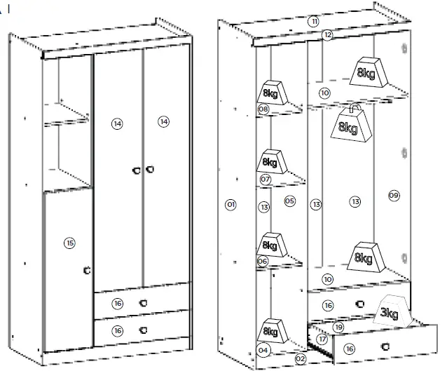 HENN-939621-Mint-Candy-Mini-Bed-Crib-18