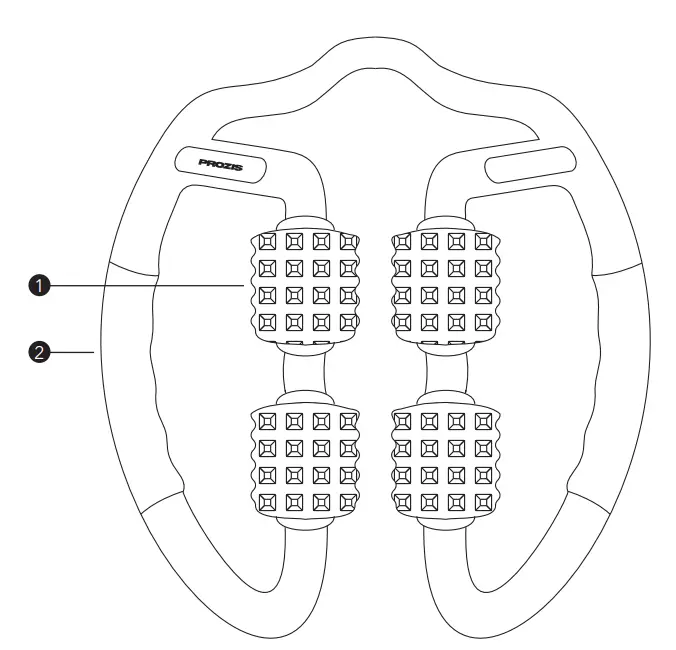 PROZIS-Reel-Trigger-Point-Roller-Massager-FIG-1
