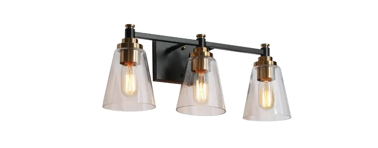 Zevni A04669 Belem 21 Inch Wide Black Vanity Light Instruction Manual