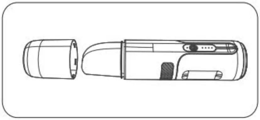 CERTA CT3IN1JVCPA 10000mah Car Jump Starter Vacuum and Powerbank - protective cap