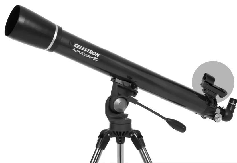 CELESTRON 22160 AstroMaster 90AZ Telescope with Smartphone Adapter and Bluetooth - Fig11