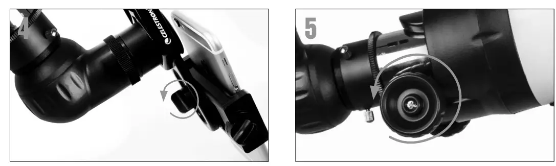 CELESTRON 22160 AstroMaster 90AZ Telescope with Smartphone Adapter and Bluetooth - Fig8