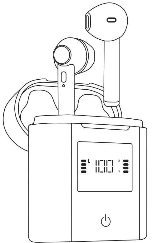 EAVAN D19 Bluetooth Headphones V5.3 True Wireless Earbuds