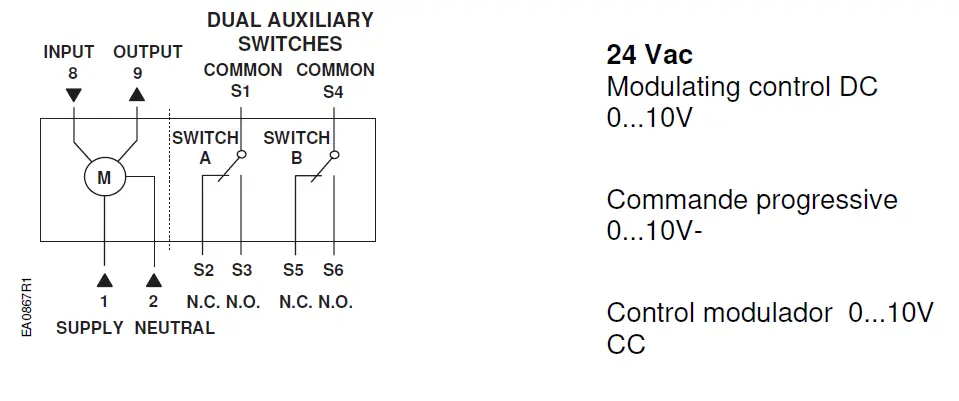 SIEMENS-GEB132-1U-Damper-Actuator-FIG-12