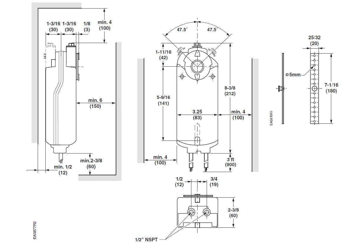 SIEMENS-GEB132-1U-Damper-Actuator-FIG-15