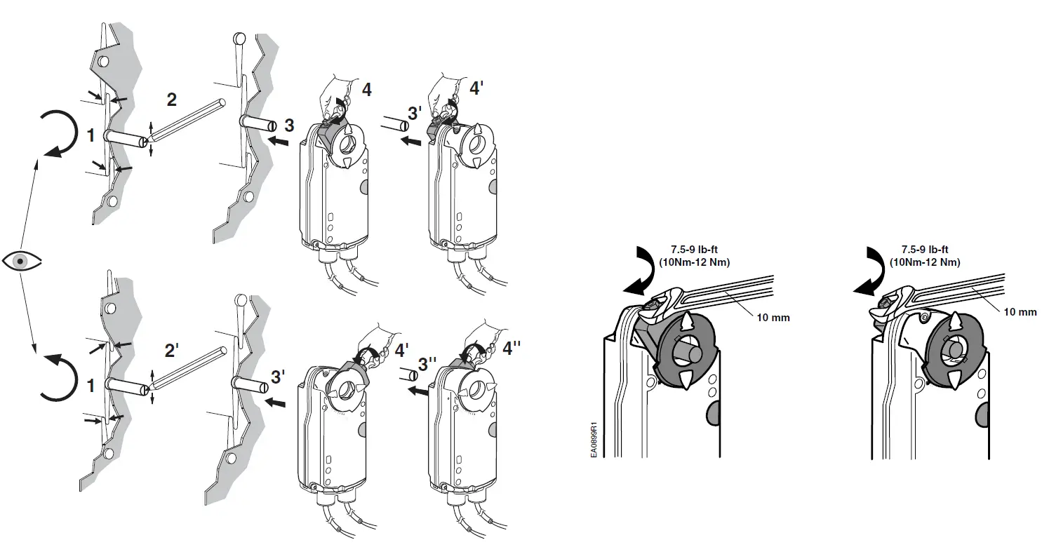 SIEMENS-GEB132-1U-Damper-Actuator-FIG-6
