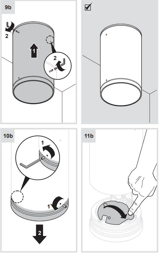 Artemide CALUMET Outdoor LED Ceiling Light-FIG11