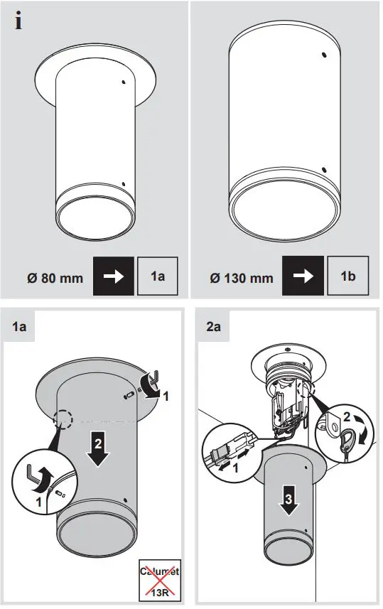 Artemide CALUMET Outdoor LED Ceiling Light-FIG4