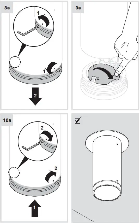 Artemide CALUMET Outdoor LED Ceiling Light-FIG7