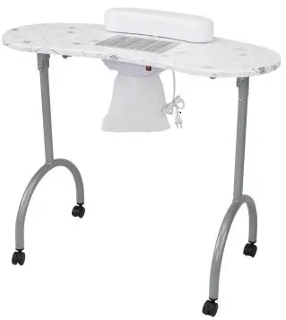 JAXPETY MR11G0221 Portable and Foldable Manicure Table Nail Table Desk