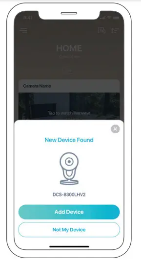 D-Link mydlink Full HD Wi-Fi Camera 8300LHV2 - Setup3