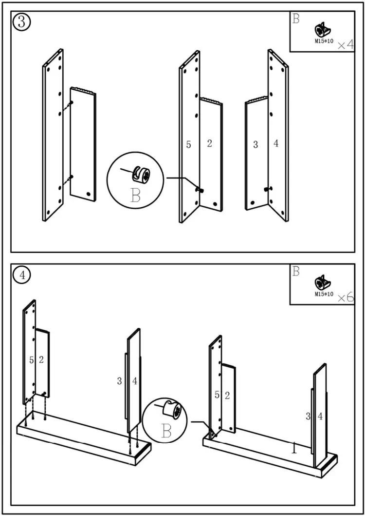 MPC Caldera White Fireplace Frame Cream - Figure 4