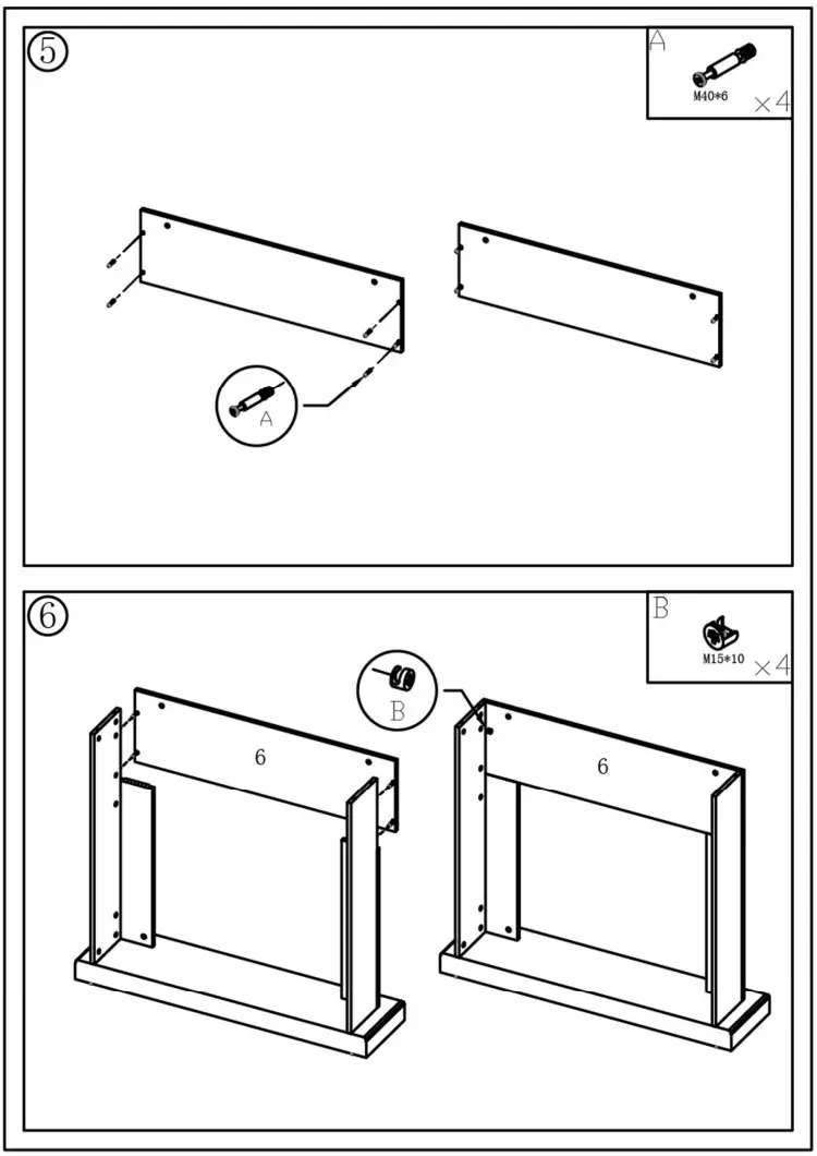 MPC Caldera White Fireplace Frame Cream - Figure 5