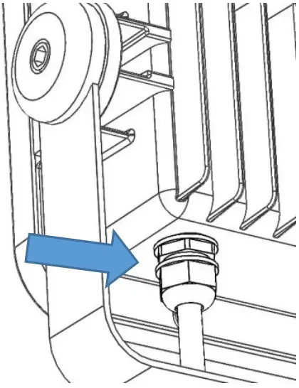 Dextra Opus 3 LED Flood Light - Ensure the cable
