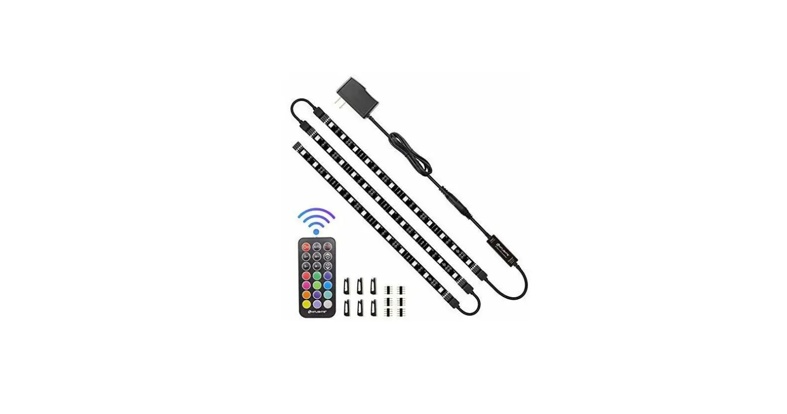 Plt C423100 4 Pack Led Multi Color Changing Tape Lights With Remote User Guide