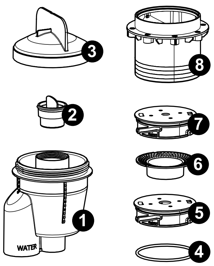 Jandy JHCBUB TruFit Bubbler with Pressure Check Technology - overview